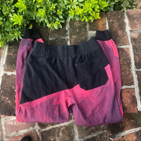 NBA Toronto Raptors red & black sweat pants  size Small - Picture 6 of 8